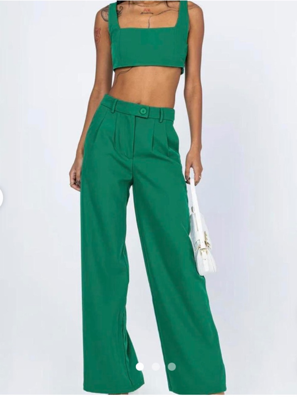Princess Polly Huxley Set in Green